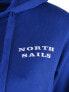 Фото #5 товара Женская толстовка с капюшоном на молнии синяя North Sails