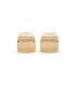 ფოტო #2 პროდუქტის Hammered 18K Gold-Plated Cupped Hoop Earrings