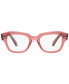 RB5486 State Street Unisex Irregular Eyeglasses