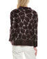 Фото #2 товара S Maxmara Giraffa Mohair & Wool-Blend Sweater Women's