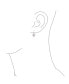 ფოტო #2 პროდუქტის Western Style Pink Quartz Milgrain Cable Edge Oval Gemstone Drop Earrings For Women .925 Sterling Silver Wire Fish Hook