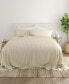 Фото #2 товара Expressed In Embossed by The Home Collection Checkered 4 Piece Bed Sheet Set, California King