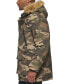 Фото #3 товара Men's Parka with a Faux Fur-Hood Jacket, Created for Macy's
