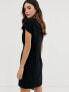 Фото #2 товара ASOS DESIGN nipped in waist mini dress in black