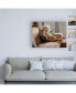 Фото #3 товара Lucia Hefferna Couch Potato Canvas Art - 27" x 33.5"
