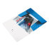 Фото #4 товара Esselte Leitz WOW - A4 - Polypropylene (PP) - Blue - Metallic - Portrait - 150 sheets - 235 mm