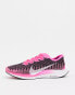 Nike Running Pegasus Turbo trainers in black and pink