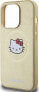 Sourcing Hello Kitty HKHMP14LPGHCKD iPhone 14 Pro 6.1" gold/gold hardcase Leather Kitty Head MagSafe