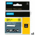 Фото #1 товара Ламинированная лента для фломастеров Rhino Dymo ID1-12 Жёлтый Чёрный 12 x 3,5 mm Самоклеящиеся (5 штук)