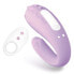 Фото #6 товара Brightmauve Couples Vibrator Two Motors Remote Control USB Silicone