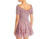Фото #2 товара Poupette St. Barth Womens Soledad Cotton Mini Dress Pink Size Medium
