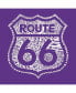 ფოტო #2 პროდუქტის Big Girl's Word Art T-shirt - Get Your Kicks on Route 66