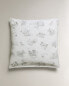 Toile de jouy beach pillowcase Серый, 45 x 110 cm** **45 x 110 cm - фото #4