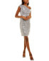 Фото #1 товара Платье Eva Franco Tatum Midi Dress размер 2 серое