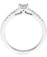 ფოტო #4 პროდუქტის Diamond Ring (1/6 ct. t.w.) in 10k White Gold