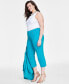 Фото #4 товара Plus Size Mid-Rise Pull-On Capri Pants, Created for Macy's