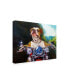 Lucia Hefferna Born to be Wild Bulldog Canvas Art - 27" x 33.5"