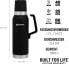 Фото #2 товара Stanley Master Unbreakable Thermal Bottle 750 ml Foundry Black - Kanne-Hält dank der vierschichtiger Vakuumisolierung Heiß - Deckel fungiert als Becher - Spülmaschinenfest