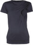 Happy mama Women's Maternity Top Nursing T-Shirt Layer Design Short Sleeves. 436p