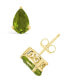 Peridot (1-7/8 ct. t.w.) Stud Earrings in 14K Yellow Gold