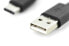 Фото #1 товара DIGITUS USB Type-C connection cable, type C - A