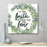 Фото #2 товара Faith Gallery-Wrapped Canvas Wall Art - 20" x 20"