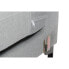 Фото #6 товара Диван-шезлонг DKD Home Decor Светло-серый Металл 250 x 160 x 85 cm