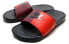 Фото #4 товара Сланцы Nike JDI Slide Black Red Slippers