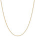 ფოტო #1 პროდუქტის Mirror Cable Link 16" Chain Necklace (1-1/4mm) in 14k Gold