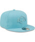 Фото #4 товара Men's Aqua Los Angeles Rams Color Pack 9FIFTY Snapback Hat