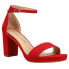 Chinese Laundry Teri Ankle Strap Block Heels Womens Red Dress Sandals TERI-610