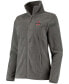 ფოტო #3 პროდუქტის Women's Charcoal Ohio State Buckeyes Give Go Ii Fleece Full-Zip Jacket