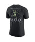 ფოტო #4 პროდუქტის Men's Black Milwaukee Bucks Courtside Air Traffic Control Max90 T-shirt