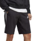 Фото #1 товара Men's Essentials Single Jersey 3-Stripes 10" Shorts