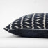 20"x20" Oversize Geometric Poly Filled Square Throw Pillow Navy Blue - Donny