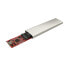 Фото #4 товара ROLINE 16.01.4146 - SSD enclosure - M.2 - PCI Express 3.0 - 10 Gbit/s - USB connectivity - Silver