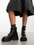 Фото #4 товара Tommy Jeans chunky hardware boots in black