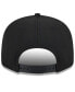 Фото #4 товара Men's Black/Scarlet Bubba Wallace 9FIFTY Snapback Hat