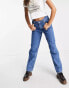 Фото #8 товара JJXX Seville dad jeans in mid wash blue