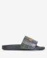 Фото #2 товара Men's Tartan Slider Beach Sandal