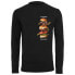 MISTER TEE A Burger long sleeve T-shirt