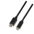 LogiLink UA0336 - 3 m - USB Type-C - DisplayPort - Male - Male - Straight