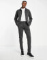 Фото #1 товара Jack & Jones Premium jersey jacket with slim trouser in grey