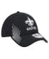 Фото #2 товара Men's Black New Orleans Saints Active 39thirty Flex Hat