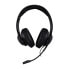 V7 Premium Over-ear Stereo Headset - Boom Mic - PC - Mac - Tablets - Laptop Computer - Gaming - Video Conferencing - 3.5mm - USB - Headset - Head-band - Calls & Music - Black - Binaural - Volume + - Volume -