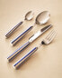 Фото #1 товара Cutlery with 4 pieces and ceramic handle (pack of 4)