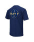 Фото #4 товара Men's Navy Navy Midshipmen OHT Military-Inspired Appreciation T-shirt