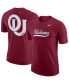 Фото #1 товара Men's Crimson Oklahoma Sooners 2-Hit Vault Performance T-shirt