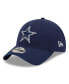 Фото #2 товара Men's Navy Dallas Cowboys Distinct 9TWENTY Adjustable Hat