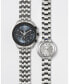 ფოტო #2 პროდუქტის Eco-Drive Men's Chronograph Brycen Stainless Steel Bracelet Watch 44mm